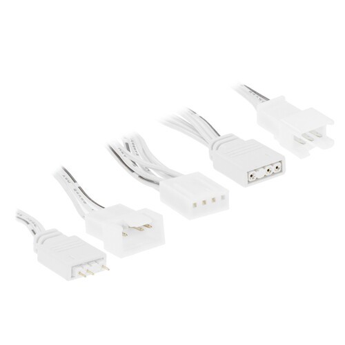 Комплект вентиляторов для корпуса Geometric Future Squama 2503W-14 ARGB White (1F2503W314000)