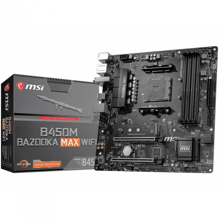 Материнская плата MSI B450M BAZOOKA MAX WIFI