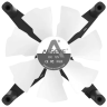 Вентилятор для корпуса ALSEYE X12-W
