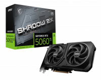 Видеокарта MSI (G506T-16S2CP) GeForce RTX 5060 Ti 16G SHADOW 2X OC PLUS