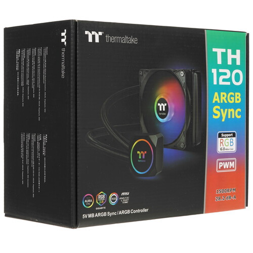 Жидкостная система охлаждения ThermalTake TH120 ARGB Sync CL-W285-PL12SW-A