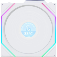 Комплект вентиляторов для корпуса Lian Li UNI FAN TL WIRELESS LCD 120 12TLLCD1W3W ARGB White (G99.12TLLCD1W3W.R0)