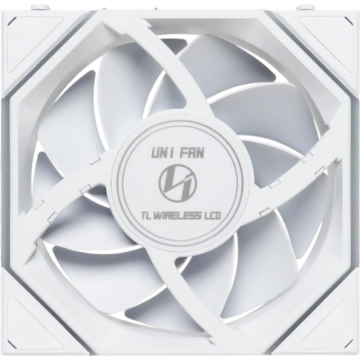 Комплект вентиляторов для корпуса Lian Li UNI FAN TL WIRELESS LCD 120 12TLLCD1W3W ARGB White (G99.12TLLCD1W3W.R0)