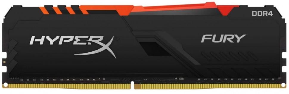 Оперативная память 32 Gb 3200 MHz Kingston HYPERX FURY RGB (HX432C16FB3A/32)