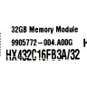 Оперативная память 32 Gb 3200 MHz Kingston HYPERX FURY RGB (HX432C16FB3A/32)