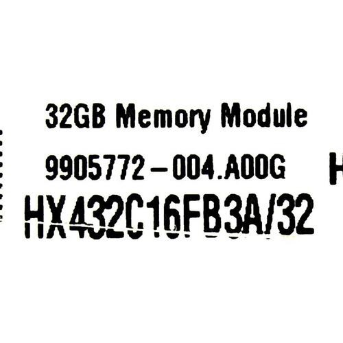 Оперативная память 32 Gb 3200 MHz Kingston HYPERX FURY RGB (HX432C16FB3A/32)