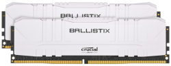 Оперативная память 32 Gb 2666 MHz CRUCIAL BALLISTIX White (BL2K16G26C16U4W)