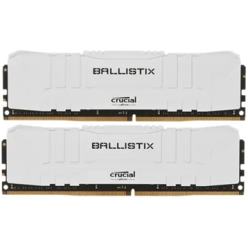 Оперативная память 32 Gb 2666 MHz CRUCIAL BALLISTIX White (BL2K16G26C16U4W)