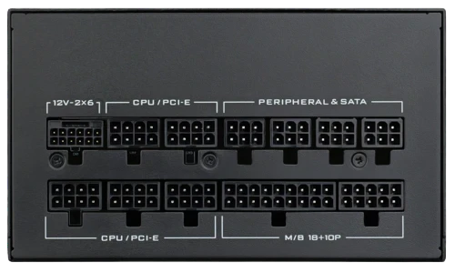 Блок питания Lian Li 1000W SX1000P Black (G9P.SX1000P.B000.RU) 16 Pin (PCIe 5.1 Connector Cable Details)