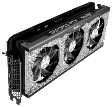 Видеокарта Palit (NED307TT19P2-1047G) GeForce RTX 3070 Ti 8GB GAMEROCK OC