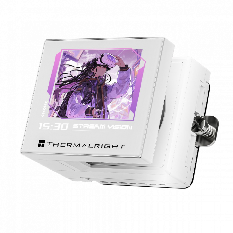 Система жидкостного охлаждения для процессора Thermalright Stream Vision 360 White (TRSV360W)