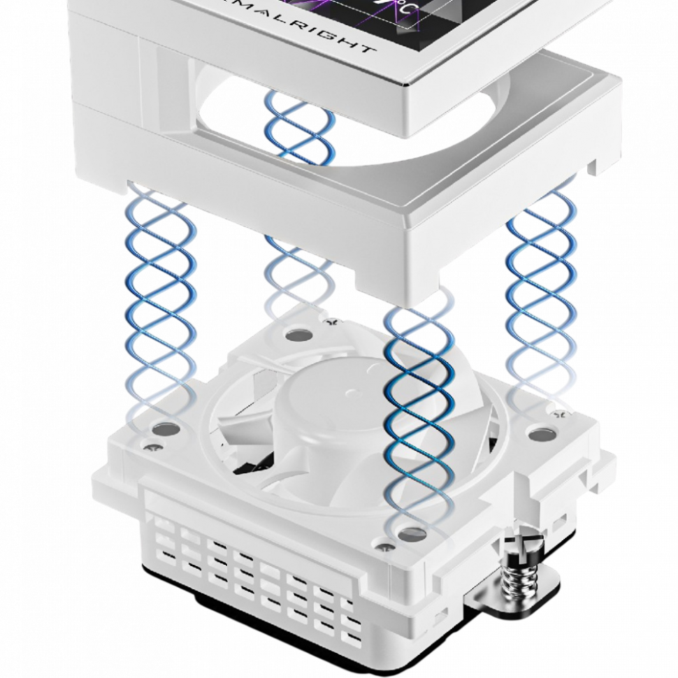 Система жидкостного охлаждения для процессора Thermalright Stream Vision 360 White (TRSV360W)