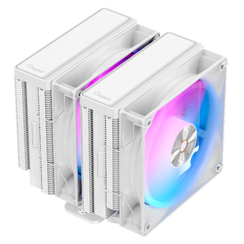Кулер для процессора Ocypus Delta A62 WH ARGB White (Delta-A62-WH2NAWN00X-GL)
