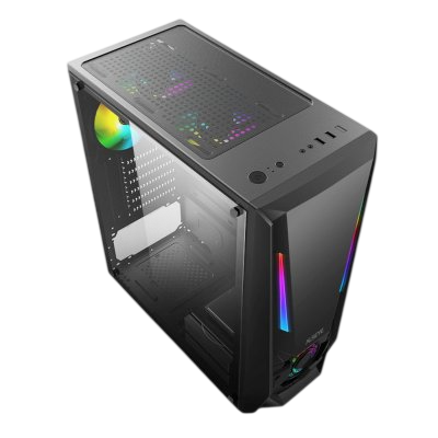 Компьютерный корпус ALSEYE TG Black (Reactor-B)