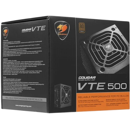Блок питания COUGAR 500W (VTE500)