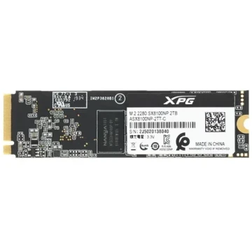 Твердотельный накопитель ADATA XPG 2000 Gb SX8100 PRO ASX8100NP-2TT-C XPG