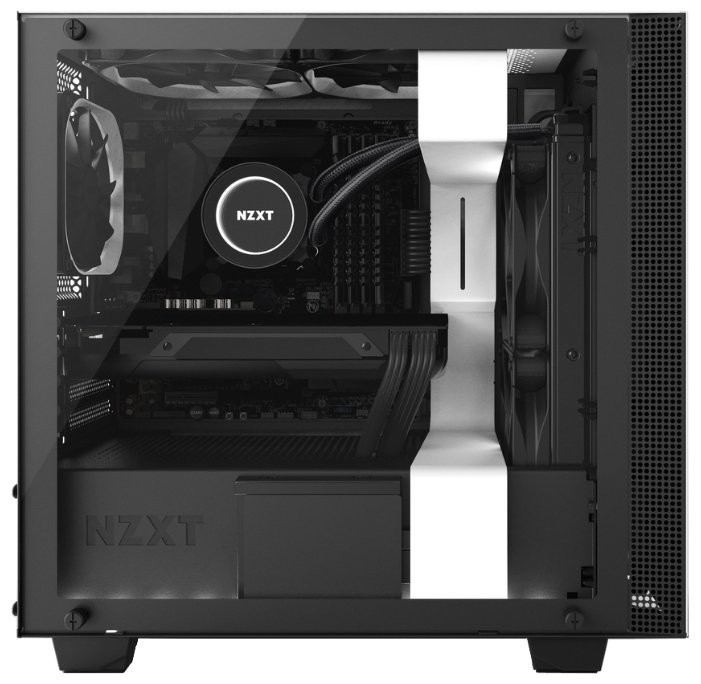 Компьютерный корпус NZXT H400i White CA-H400W-WB
