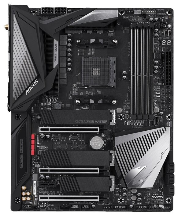 Материнская плата GIGABYTE X570 AORUS MASTER