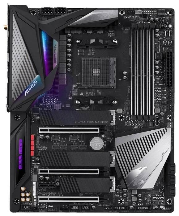 Материнская плата GIGABYTE X570 AORUS MASTER