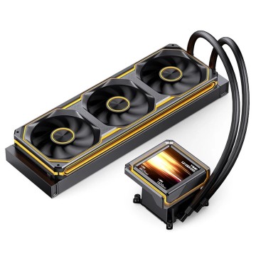 Система жидкостного охлаждения для процессора JONSBO TX-360 ARGB LCD Black 