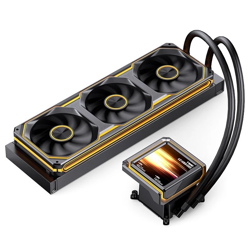 Система жидкостного охлаждения для процессора JONSBO TX-360 ARGB LCD Black 