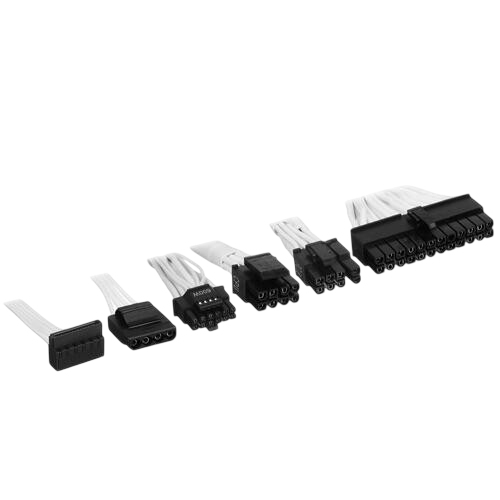 Блок питания ADATA XPG 850W CORE REACTOR II White (COREREACTORII850G-WHCEU) 16 Pin (PCIe 5.0 Connector Cable Details)