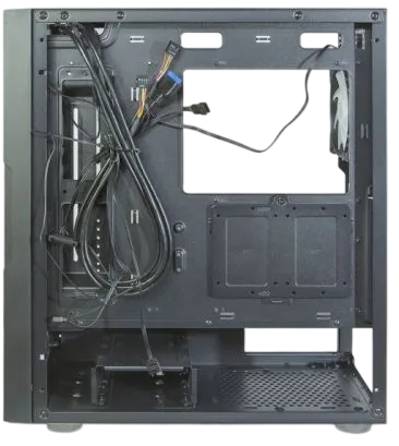 Компьютерный корпус Eurocase SURTUR TG RGB Black (00-00820756)