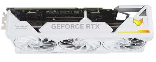 Видеокарта ASUS (TUF-RTX4070TIS-O16G-BTF-WHITE) GeForce RTX 4070 TI SUPER 16GB WHITE OC (90YV0KI0-M0NA00)