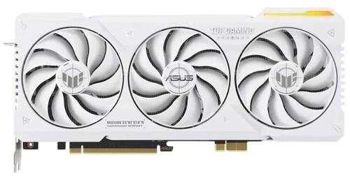 Видеокарта ASUS (TUF-RTX4070TIS-O16G-BTF-WHITE) GeForce RTX 4070 TI SUPER 16GB WHITE OC (90YV0KI0-M0NA00)
