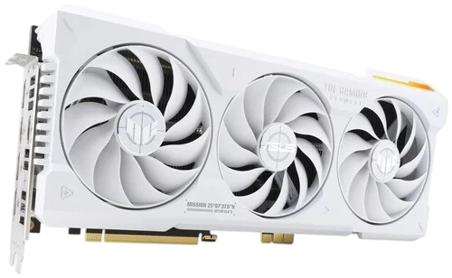 Видеокарта ASUS (TUF-RTX4070TIS-O16G-BTF-WHITE) GeForce RTX 4070 TI SUPER 16GB WHITE OC (90YV0KI0-M0NA00)