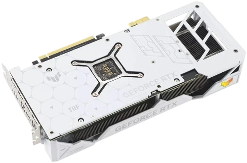 Видеокарта ASUS (TUF-RTX4070TIS-O16G-BTF-WHITE) GeForce RTX 4070 TI SUPER 16GB WHITE OC (90YV0KI0-M0NA00)