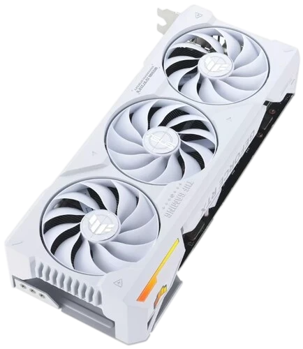 Видеокарта ASUS (TUF-RTX4070TIS-O16G-BTF-WHITE) GeForce RTX 4070 TI SUPER 16GB WHITE OC (90YV0KI0-M0NA00)