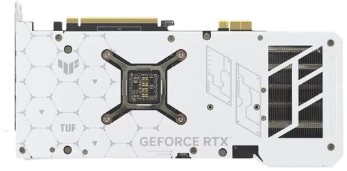 Видеокарта ASUS (TUF-RTX4070TIS-O16G-BTF-WHITE) GeForce RTX 4070 TI SUPER 16GB WHITE OC (90YV0KI0-M0NA00)