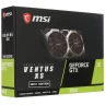Видеокарта MSI (GTX 1650 VENTUS XS 4G OCV1) GeForce GTX 1650 4GB VENTUS XS OCV1