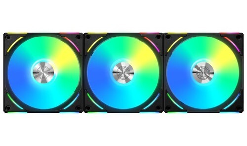 Комплект вентиляторов для корпуса Lian Li UNI FAN AL120 V2 ARGB Black (G99.12ALV23B.R0)