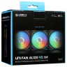 Комплект вентиляторов для корпуса Lian Li UNI FAN AL120 V2 ARGB Black (G99.12ALV23B.R0)