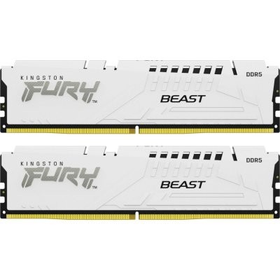Оперативная память 64 Gb 5200 MHz Kingston FURY Beast White (KF552C36BWEK2-64)