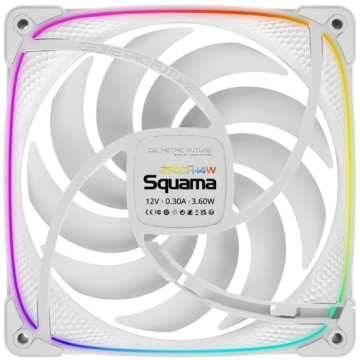 Вентилятор для корпуса Geometric Future Squama 2503RW-14 Reverse ARGB White (1F2503R114100)