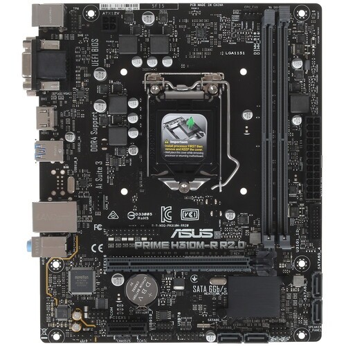 Материнская плата ASUS PRIME H310M-R R2.0
