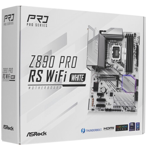 Материнская плата ASRock Z890 PRO RS WIFI WHITE