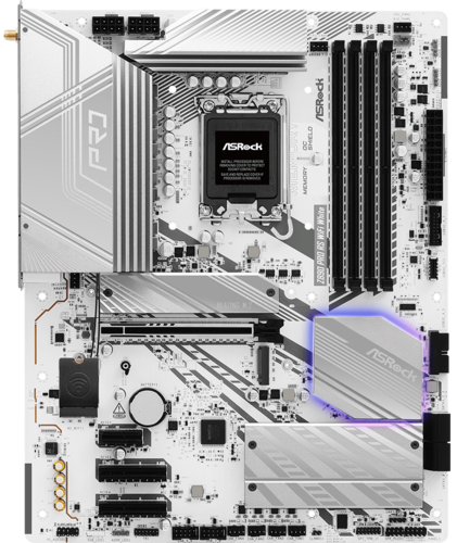 Материнская плата ASRock Z890 PRO RS WIFI WHITE