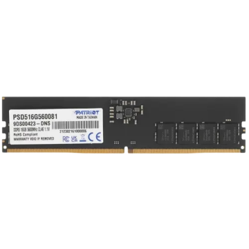 Оперативная память 16 Gb 5600 MHz PATRIOT SIGNATURE LINE (PSD516G560081)