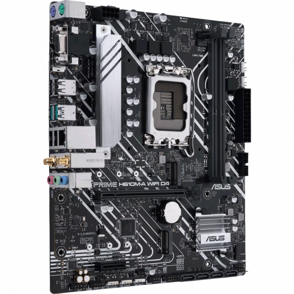 Материнская плата ASUS PRIME H610M-A WIFI D4 (90MB1C80-M0EAY0)