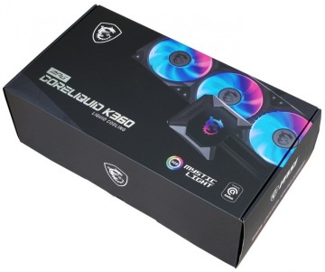 Система водяного охлаждения для процессора MSI MPG CORELIQUID K360 ARGB