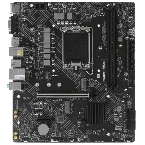Материнская плата MSI PRO H610M-G DDR4