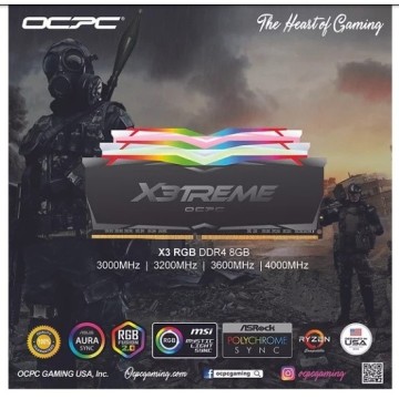 Оперативная память 32 Gb 3600 MHz OCPC X3TREME RGB White (MMX3A2K32GD436C18W)