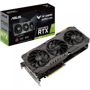 Видеокарта ASUS (TUF-RTX3070-O8G-GAMING) GeForce RTX 3070 8GB TUF Gaming OC