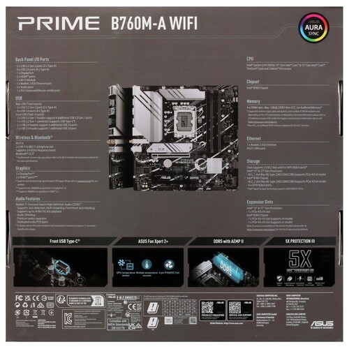 Материнская плата ASUS PRIME B760M-A WIFI 90MB1EL0-M1EAY0