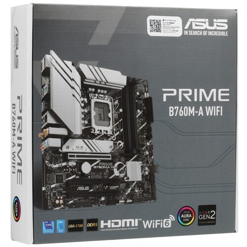 Материнская плата ASUS PRIME B760M-A WIFI 90MB1EL0-M1EAY0