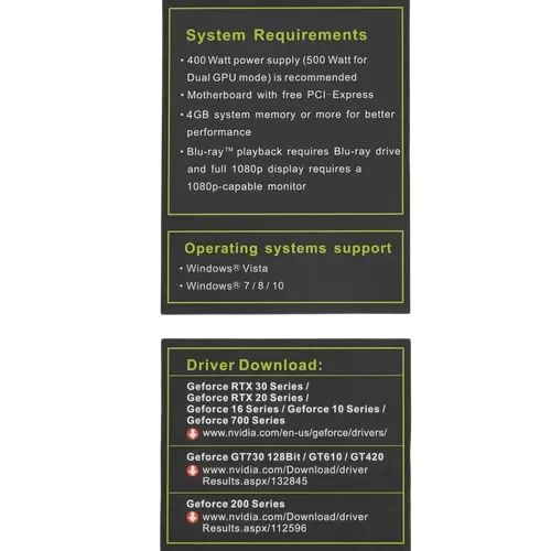 Видеокарта AFox (AF210-1024D3L5-V2) GeForce GT 210 1GB